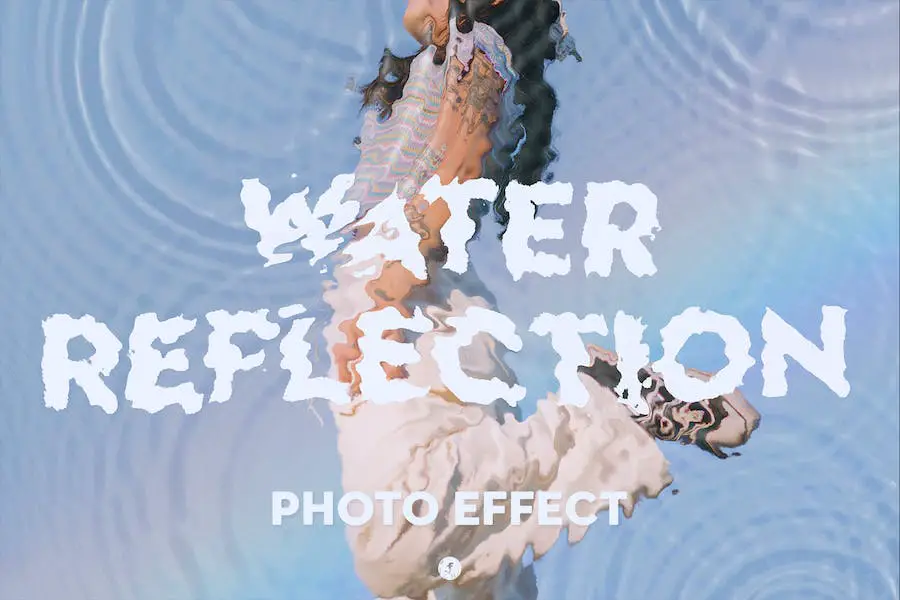 Water Reflection Photo Effect - 