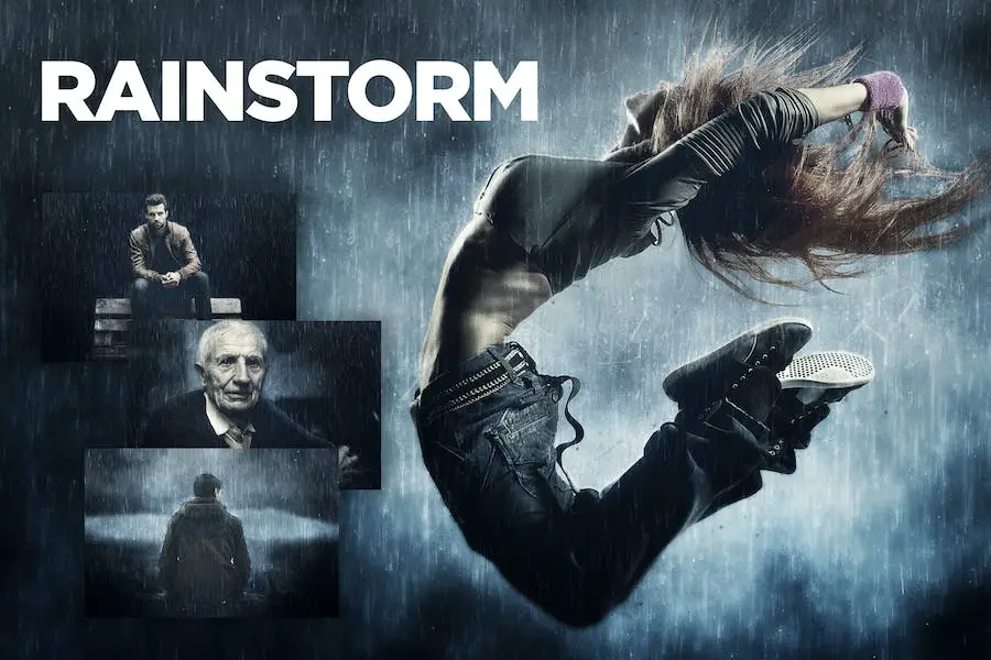 Rainstorm Photoshop Action CS3+ - 