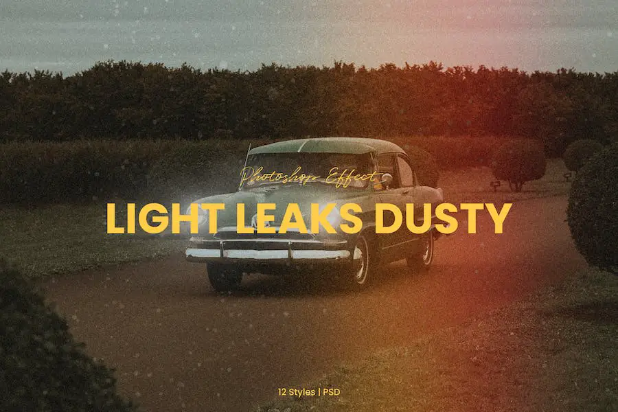 Light Leaks Dusty Effect - 