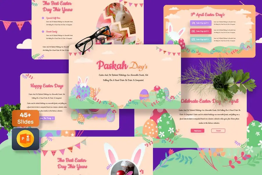 Paskah - Easter Day Powerpoint Template - 