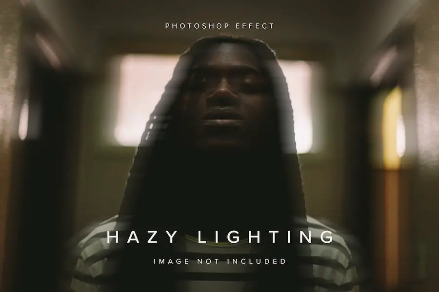 Hazy Lighting PSD Photo Effect - 