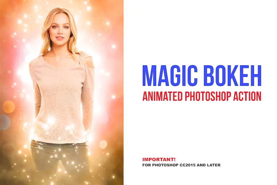 Magic Bokeh - Animated Photoshop Action - 