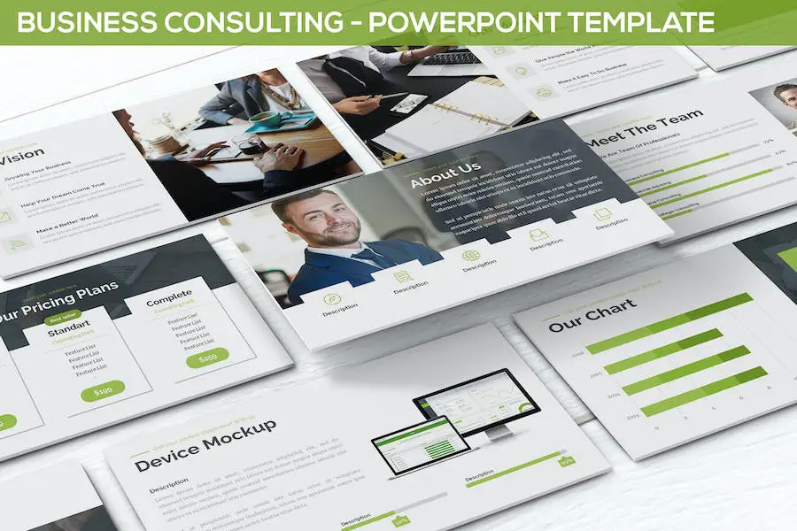Business Consulting - Powerpoint Template - 