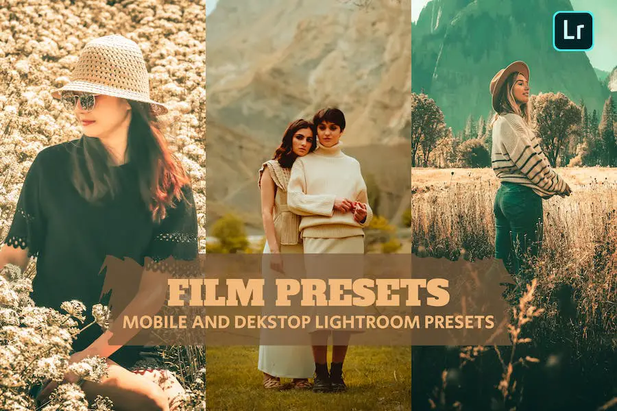 Film Presets Lightroom Presets Desktop and Mobile - 