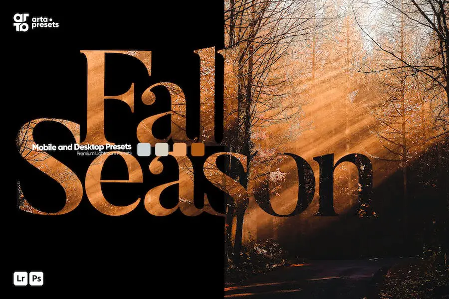 ARTA - Fall Season Presets for Lightroom - 