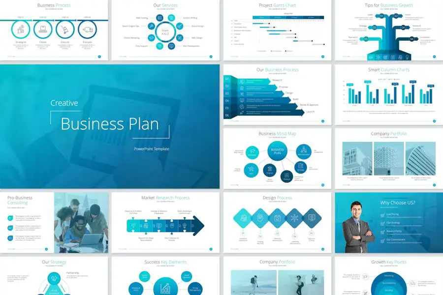 Business Plan PowerPoint Template - 