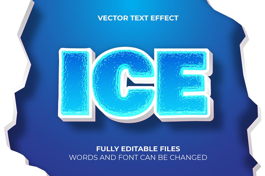 Ice 3d Text Effect - 