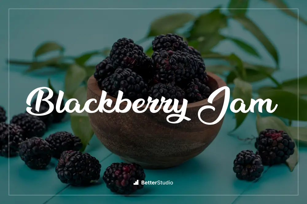 Blackberry Jam - 