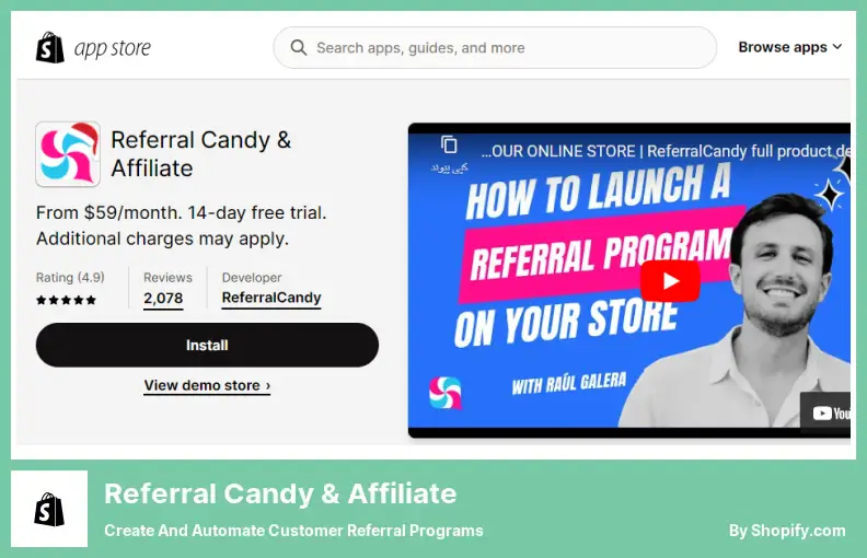 Referral Candy & Affiliate - Create and Automate Customer Referral Programs