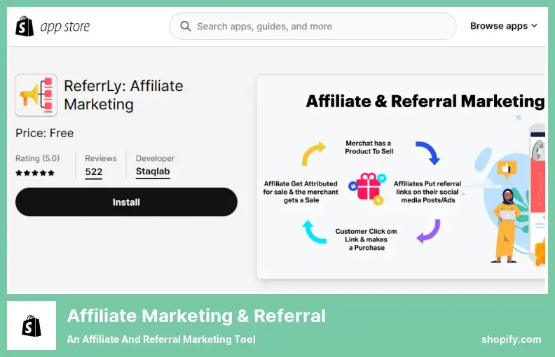 Affiliate Marketing & Referral - an Affiliate and Referral Marketing Tool