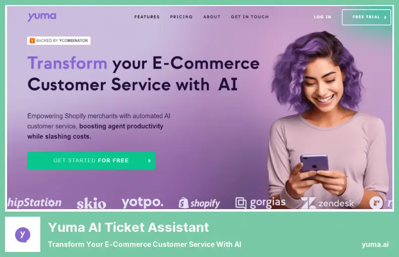 Yuma AI Ticket Assistant - Transform your E-Commerce Customer Service with AI