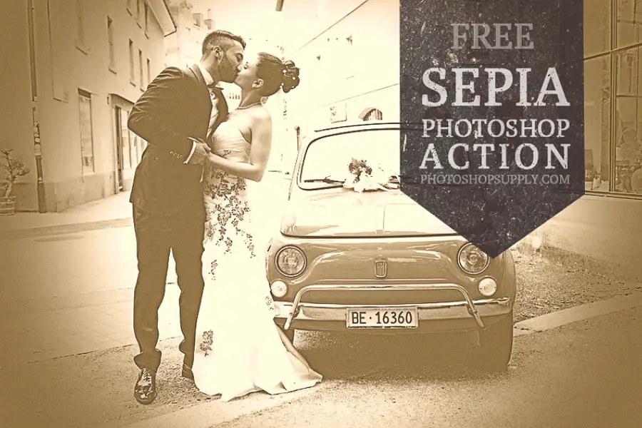 Sepia Photoshop Filter - 