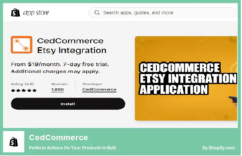 CedCommerce - Perform Actions On Your Products in Bulk
